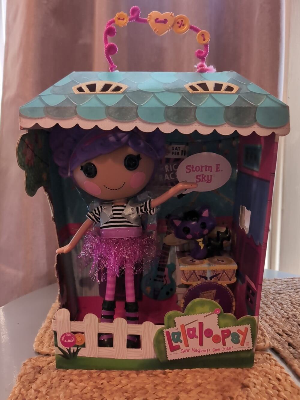 Lalaloopsy Storm E. Sky Doll with Pet & Accessories - In Box (Worn Packaging)